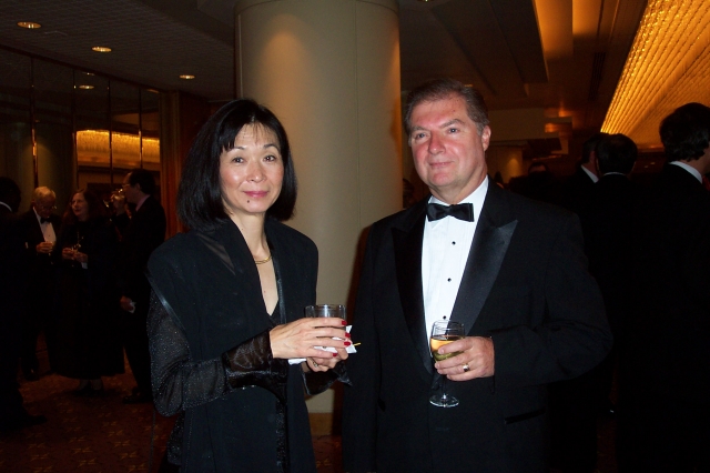 Janice and George at SAIC Christmas Party a few years ago.