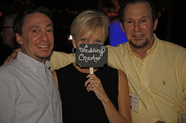 Les Trujillo, Pat LaMarra and Wendel, aka Wedding Crashers